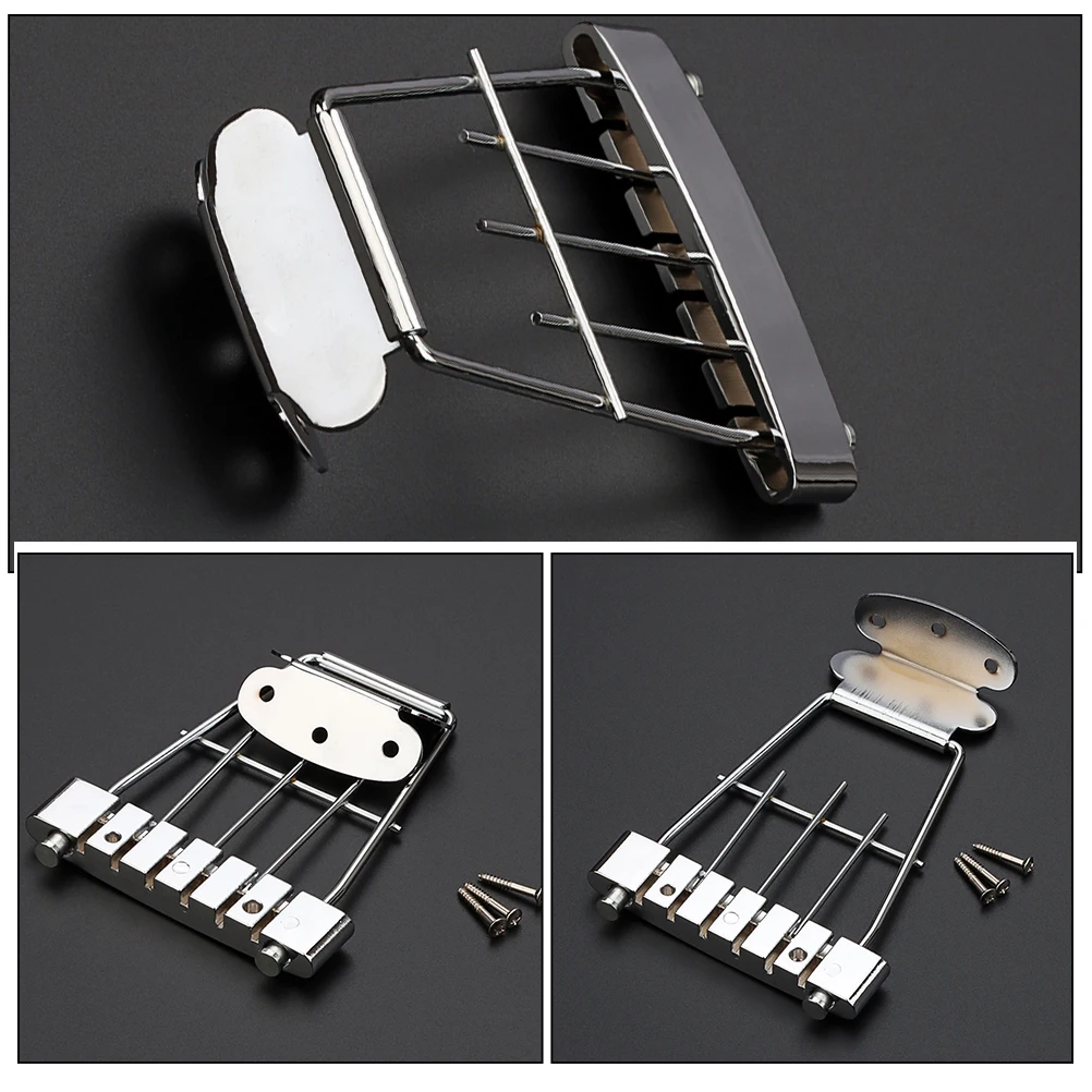 

Durable Metal Tailpiece Replacement High-Quality String Board For Jazz Guitar Easy Installation Pulling Plate Long-Lasting