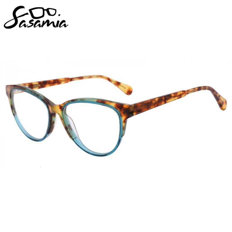 SASAMIA frame glasses for man optic glasses frame Acetate Rectangle glasses myopia glasses ptic frame man eyeglass frame man