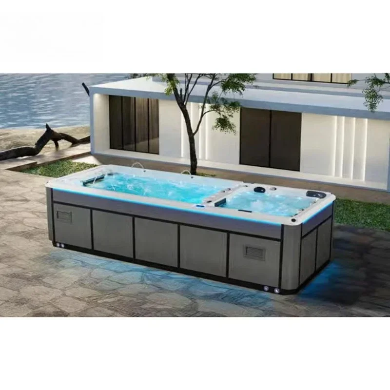 Outdoor Garden Hot Tub Large Size Spa Pool Massage Massage Specialty Villa