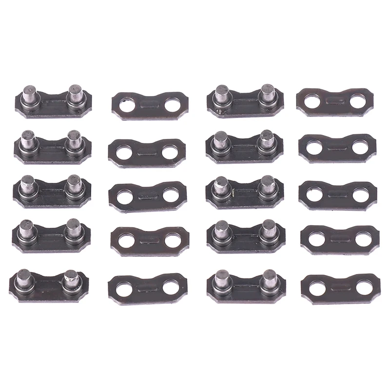 10Pcs Saw Links Connection Buckle For 325 Chain Joining Chainsaw Parts Garden Tool Connector Accessories