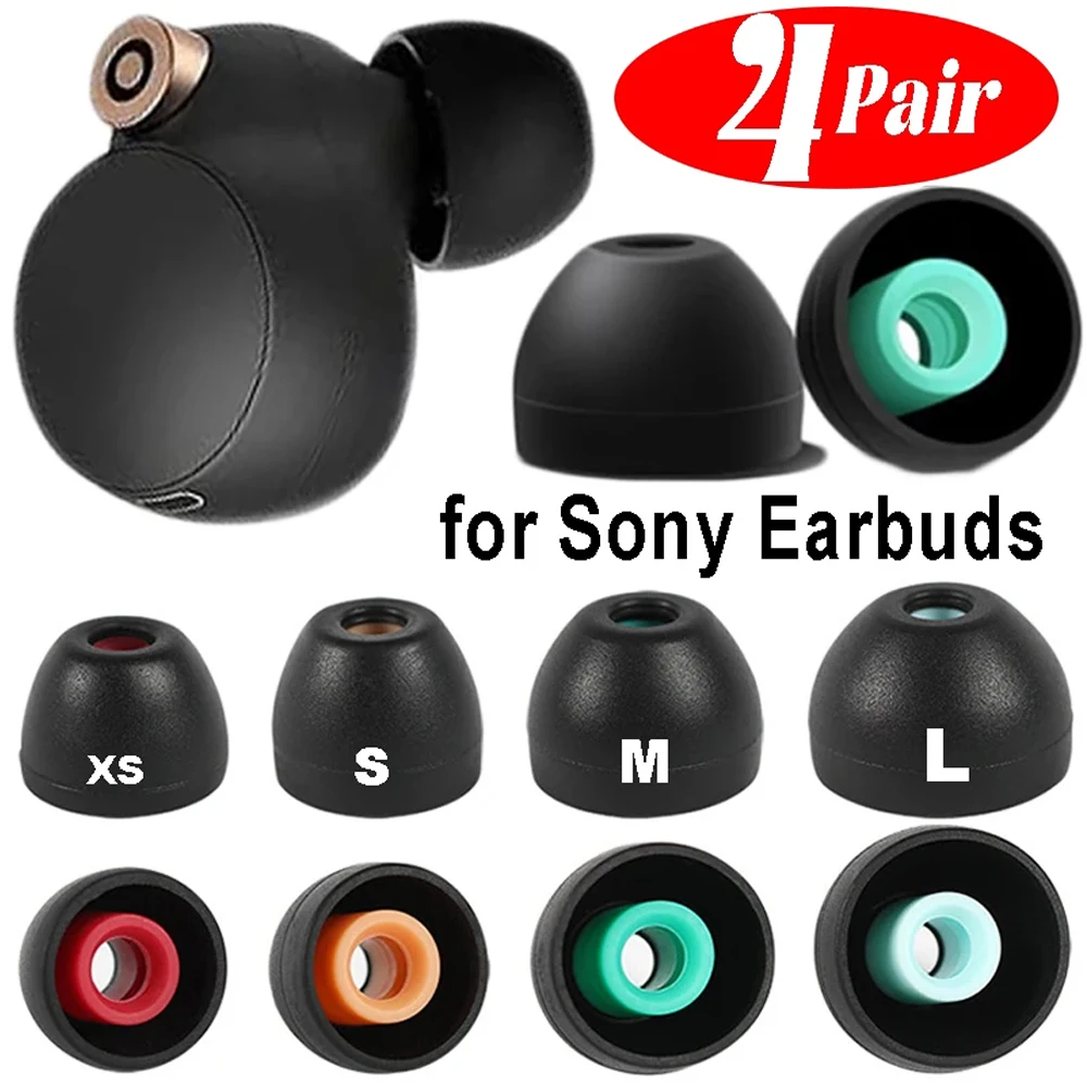 Weiche Silikon-Ohrstöpsel für Sony WF-1000XM6 WF-1000XM5 1000XM4 3, Ersatz-In-Ear-Kappen, Abdeckungen für Ohrhörer
