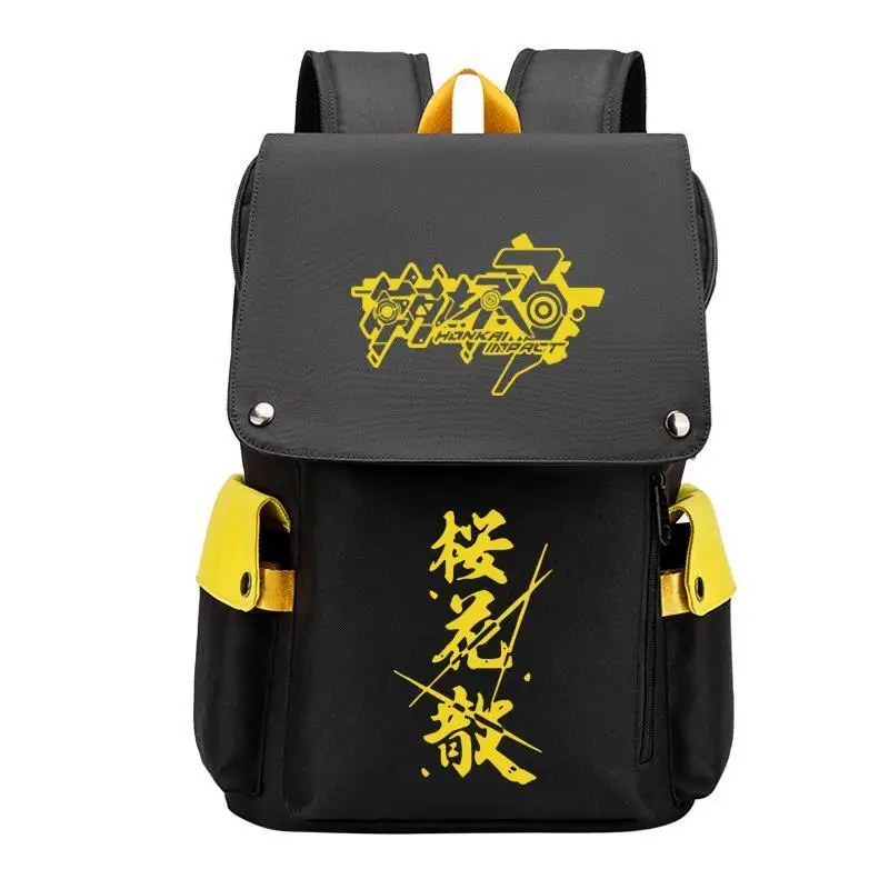 

Anime New Honkai Impact 3 School Bag Moonlight Yae Sakura Impression Game Fan Merchandise Backpack For Men And Women