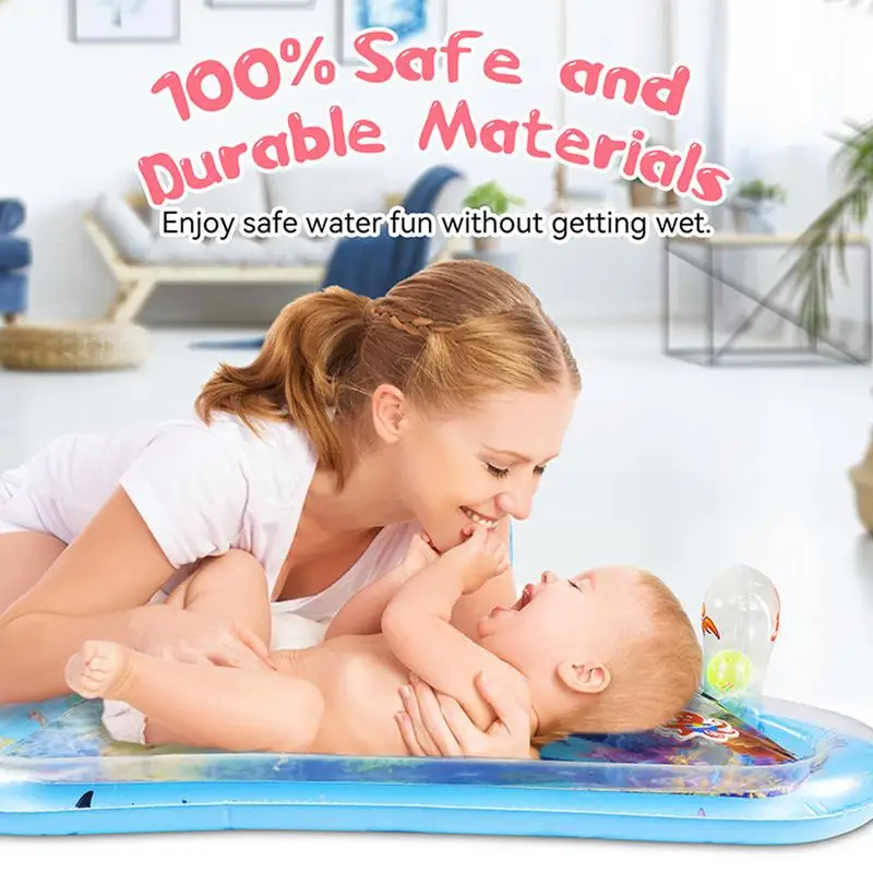 TUNIWater-Polymères d'eau gonflables en PVC pour bébés, polymère de jeu pour garçons et filles, nourrissons et tout-petits, amusant à utiliser