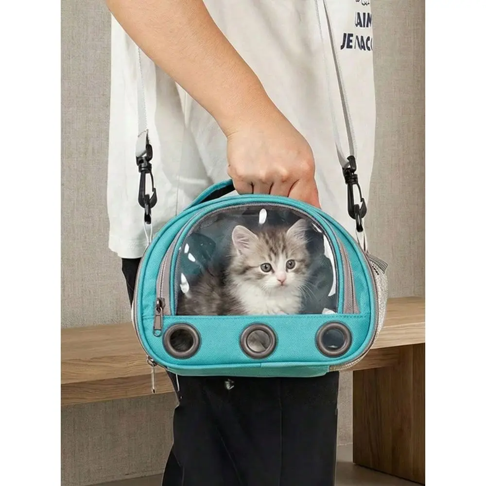 

1pc Oxford Cloth Portable Carrier Bag For Small Pets LikeHamsters And Parrots Cat Carier Cat Bag