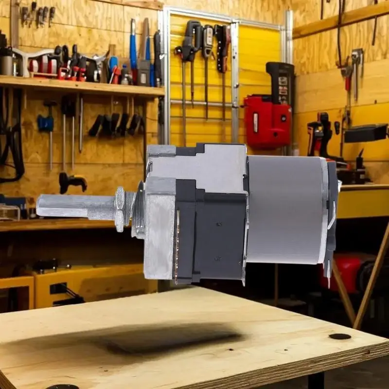 

8-Pinned Dual PM6006 B50K Motor, Half Shaft Volume Potentiometer, 1 Piece