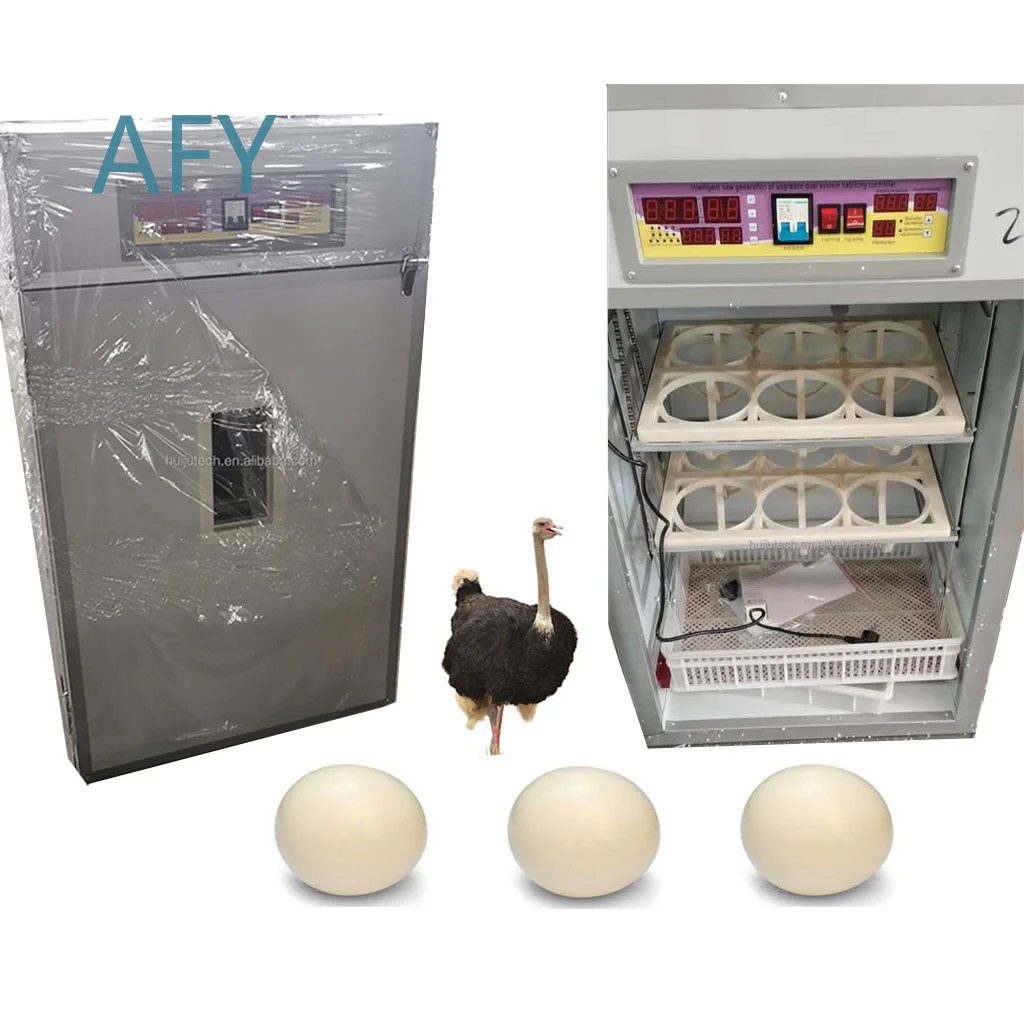 Ostrich Egg Incubator for Hatching 12 24 36 54 72 96 120 Eggs Fully Automatic Intelligent Constant Temperature Emu Incubator