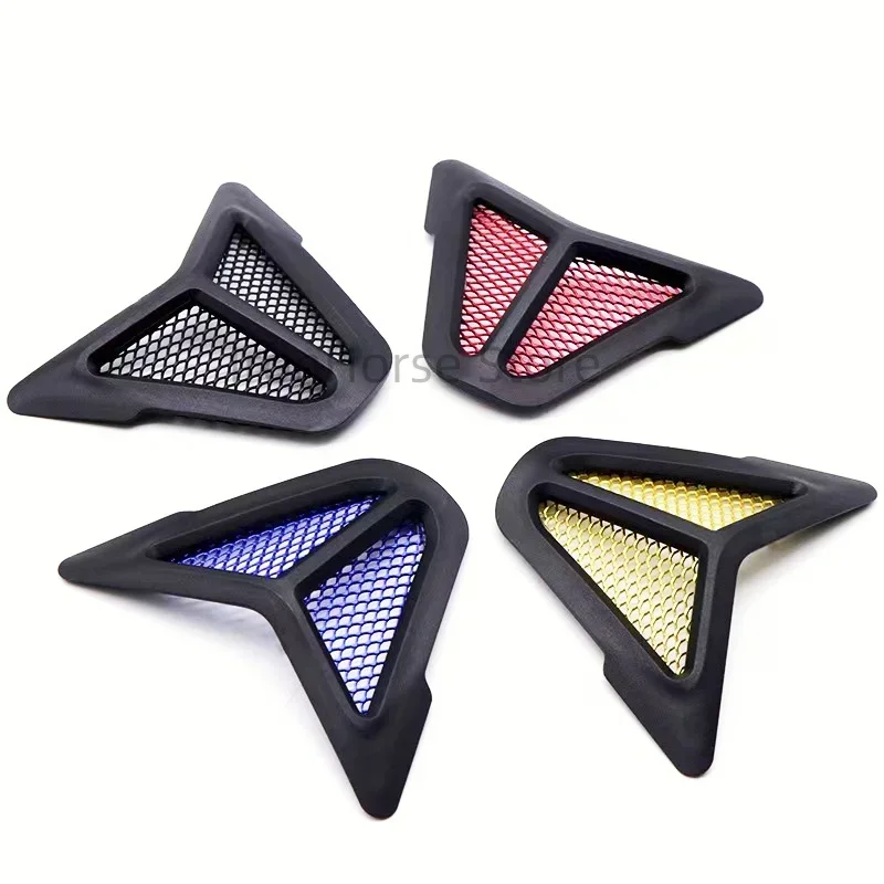 Dirt bike accessories moto decorative air Inlet Head Cover Aluminum Mesh Intake Guard Protector for Yamaha R15-V3 2017-2020