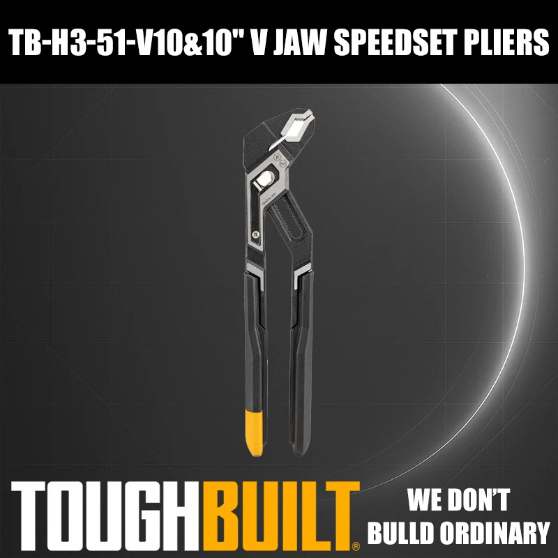 

ToughBuilt TB-H3-51-V10/TB-H3-51-V12 10 "/12" быстрорегулируемый зажим для водяного насоса с большим открытием, аксессуары для ручных инструментов