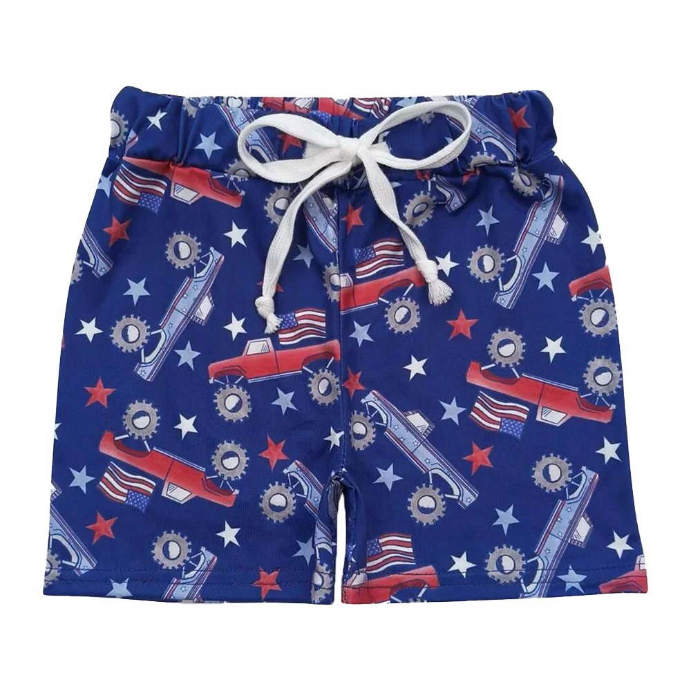 

Baby Boys Summer Tractors Stars Bottom Shorts