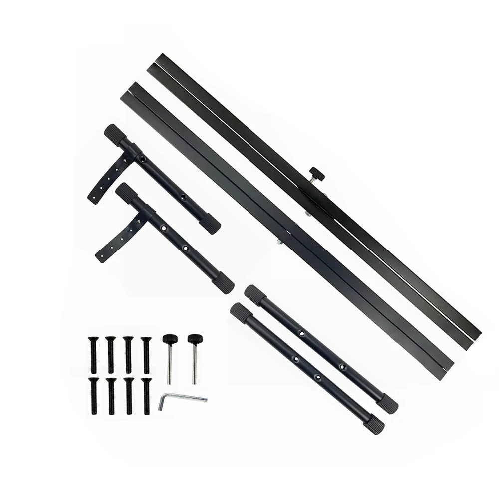 Piano Stand X- Stand X- Piano Keyboard Stand  and Portable Heavy Duty Music Stand with Anchoring Strap Black view 5