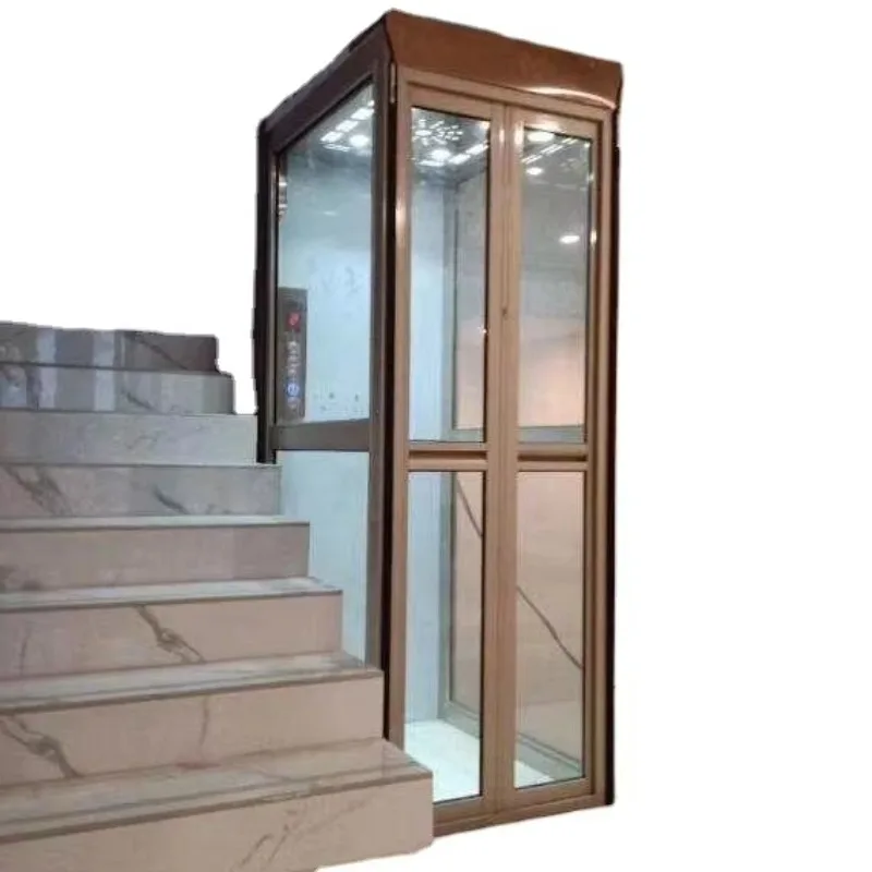 

YG 2-4 Person Personal Lift Residential Elevators Passenger Lift for Home House Use Elevators With Ce Certification
