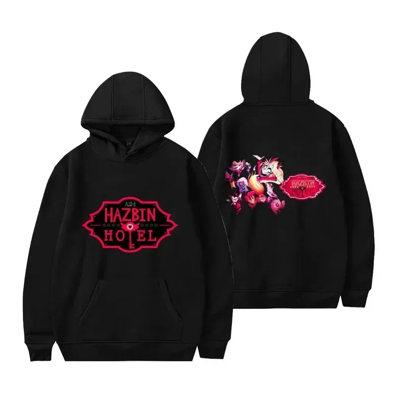 Аниме мультфильм Хазбин отель Чарли Морнингстар Вагги 3D толстовка с капюшоном с полным принтом модная уличная одежда для пары пуловер топ