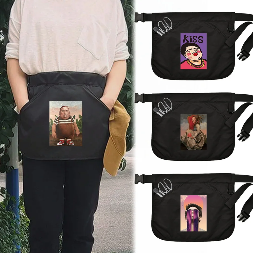 

Multi Functional Waist Bag Large Capacity Portable Storage Bag Lightweight Storage Tool Essential for Travel and Running