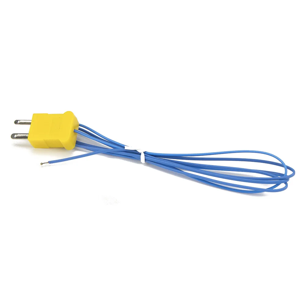 FTARW02 K type 1m PTEE cable wire head plug connection thermocouple temperature sensor