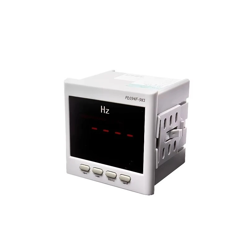 Communication Analog Output 96*96 LED Screen Programmable Multi Protocols 45~65Hz 3 Phase Digital Frequency Meter