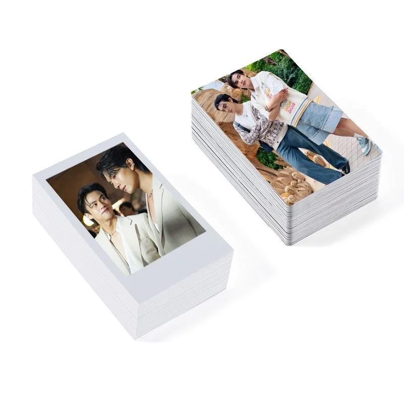 100PC Boatoat Boat Yongyut Oat Pasakorn Poster Lomo Card Pai Li De Thai TV My Stubborn Drama Stills Meal Bus Card Stickers