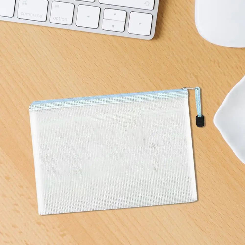 Bolsa organizadora de archivos, soporte de almacenamiento de archivos a prueba de agua, bolsas de archivos A4 para viajes, oficina, organización del hogar, bolsas multiusos con cremallera