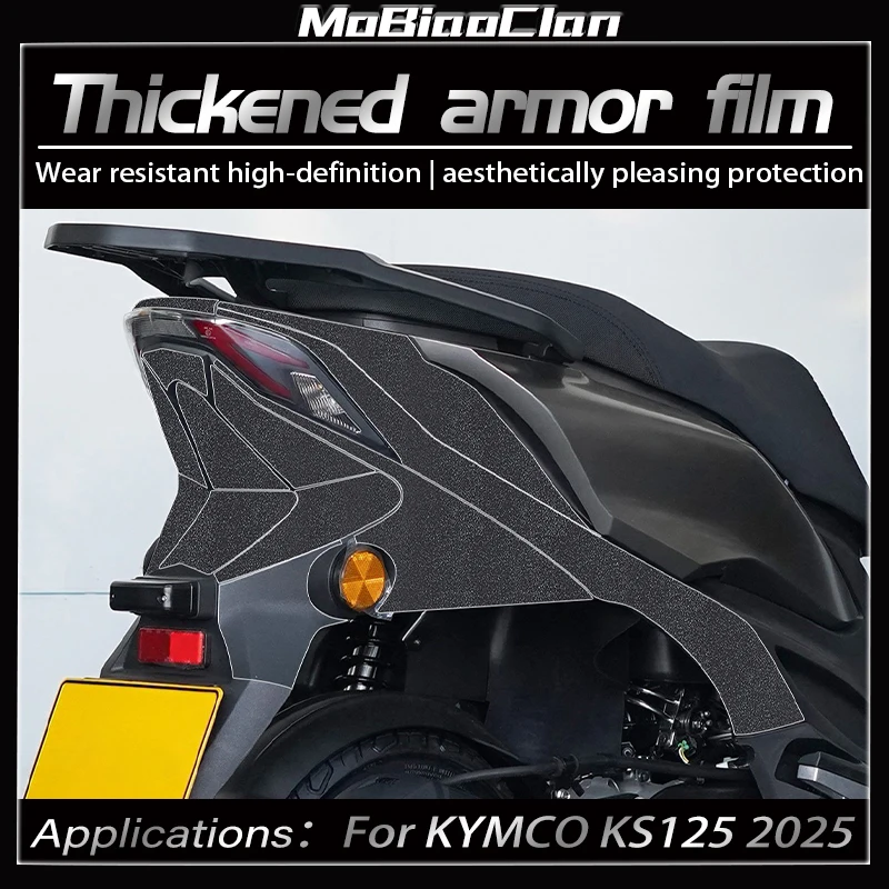 

Для KYMCO KS125 KS 125 ks125 2025 мотоциклетные утолщенные брони, наклейки, защитная пленка, наклейки, модифицированные аксессуары