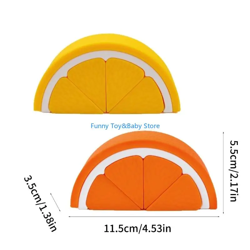 Giáo Dục Silicone Xếp Chồng Quýt Trò Chơi Cho Trẻ Thực Hành Đồ Chơi Học Tập Giáo Dục Sớm Hỗ Trợ Giảng Dạy Bộ C90B