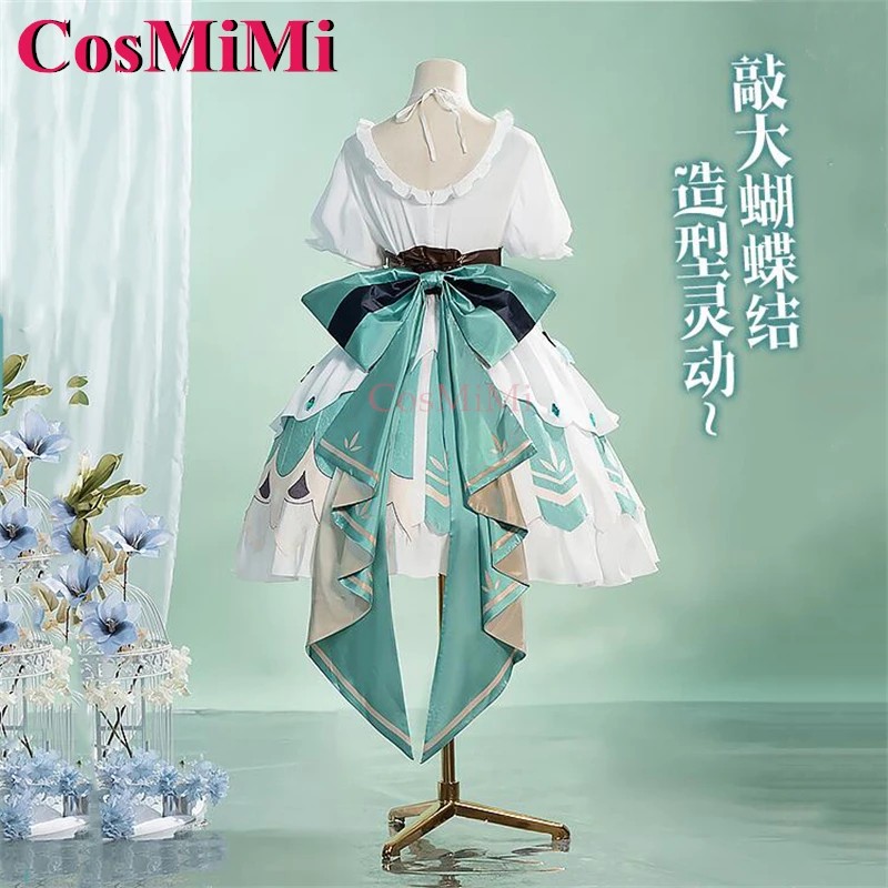 Genshin Impact Cosata Costume, Mi Venti Cosplay Game, Nifty Sweet, Gorgrous Lolita fur s, SJ Uniform, Carnival Party Py Play Clothing