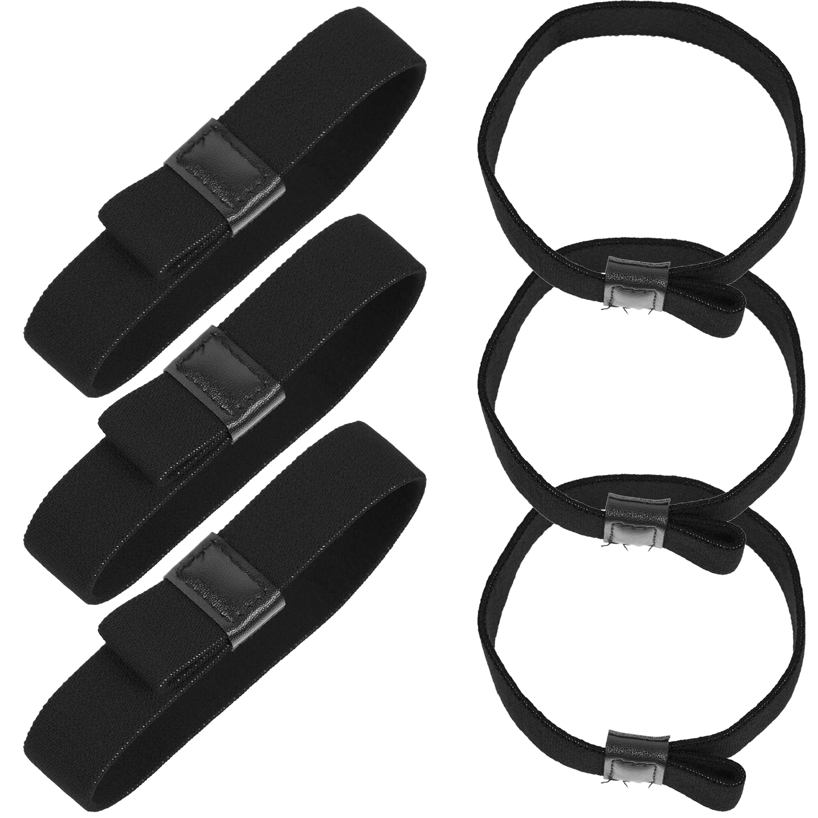 6 Pcs Strap Fixing Band Elastic Bands for Case Outdoor Straps Camping Lunchbox Container Polyester Travel