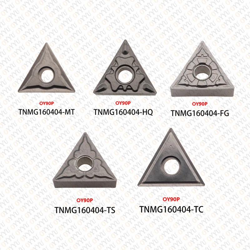 OYYU Cermet Insert TNMG TNMG160404 TNMG160408 160404 160408 MT HQ FG TS TC CNC Turning Tool OY90P Milling Machined Steel Cutter