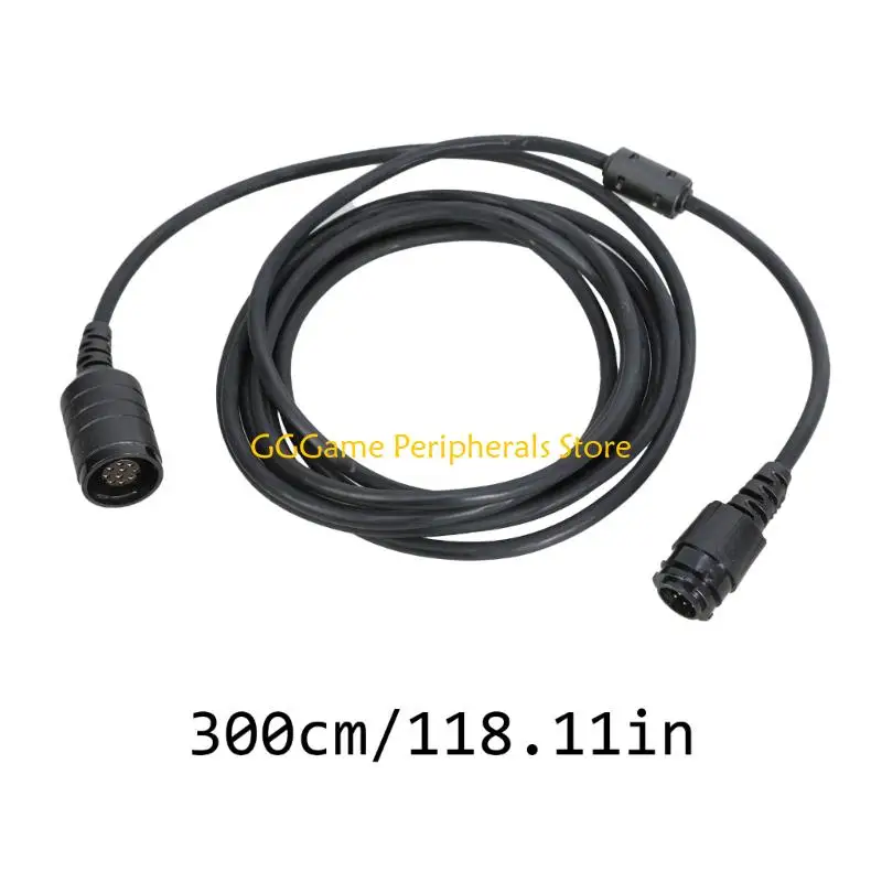 U55B اتجاهين راديو RMN5052A 10Pin ميكروفون تمديد الحبل كابل ل M8668i M8220 XPR4550 XPR4300 M8268 اتصال سلس #6