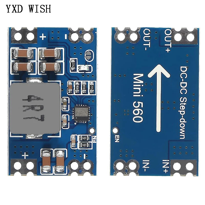 5pcs 5A DC-DC Mini560 Step-Down Stabilized Voltage Supply Module Output 3.3V 5V 9V 12V DC DC Buck Converter Regulator Mini 560