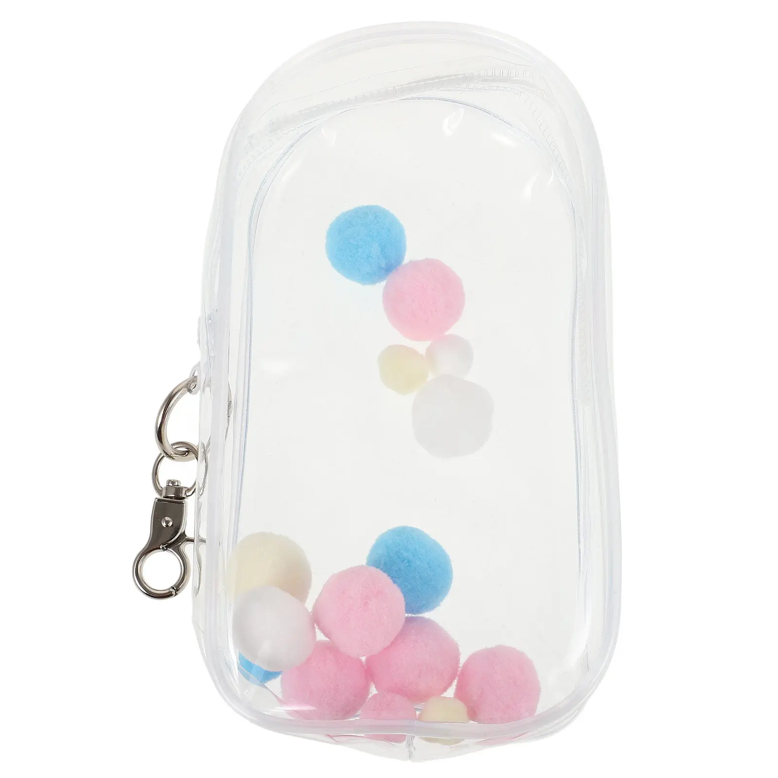 1Set Clear Outdoor Carrying Storage Bag Hanging Organizer Pocket Small Accessory Container Dustproof Multifunctional Portable