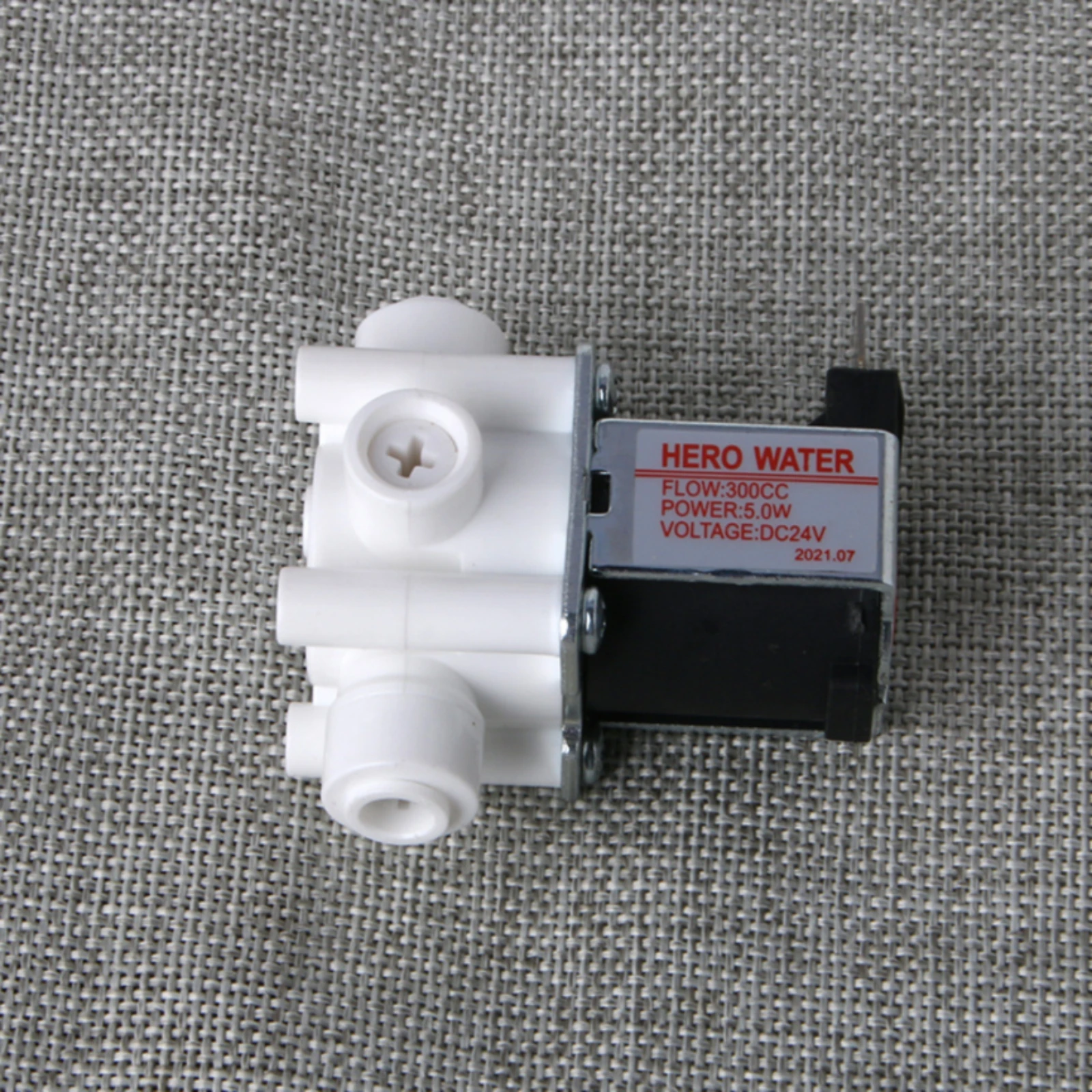 Waste Water Solenoid Valve 24V Wastewater Solenoid Valve 5W Low Power for DIYers, Under-Sink Plumbing