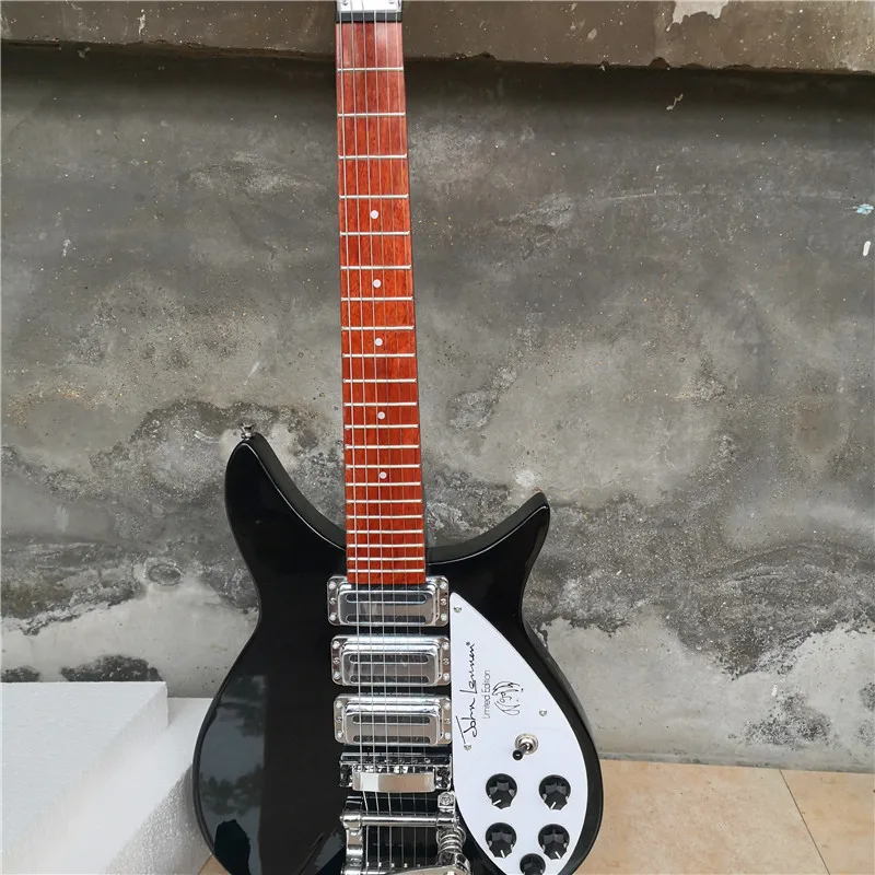 

Electric Guitar with 6 Strings, 325 Black Gloss, Can Be Ordered in Any Color, In Stock, Free Shipping