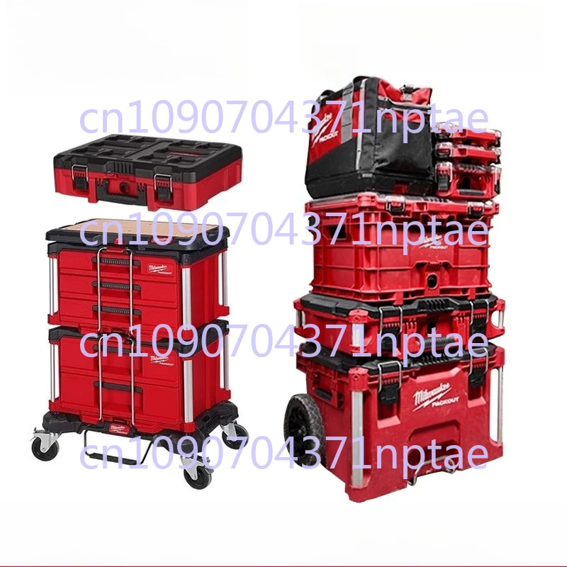 Toolbox Packout Industrial Grade Multi-functional Hardware Household Storage Box