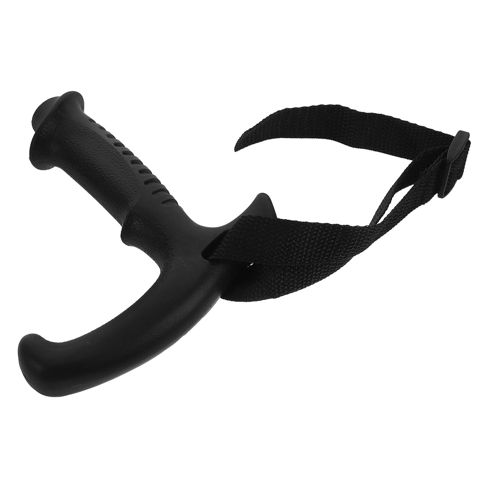 

1pc Trekking Handle Black T Shape Wrist Strap Hiking Stick Replacement Grip Cane Accessories Stable Support Easy Installation