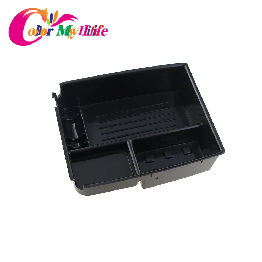 Car-Styling ABS Central Storage Armrest Decorative Box for Kia Sportage SL R 2010 2011 2012 2013 2014 Accessories