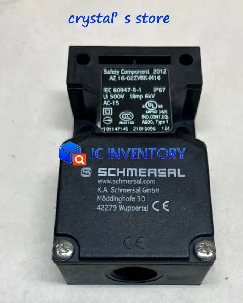 

1PCS NEW FOR Schmersal AZ16-02ZVRK-M16 Limit Switch