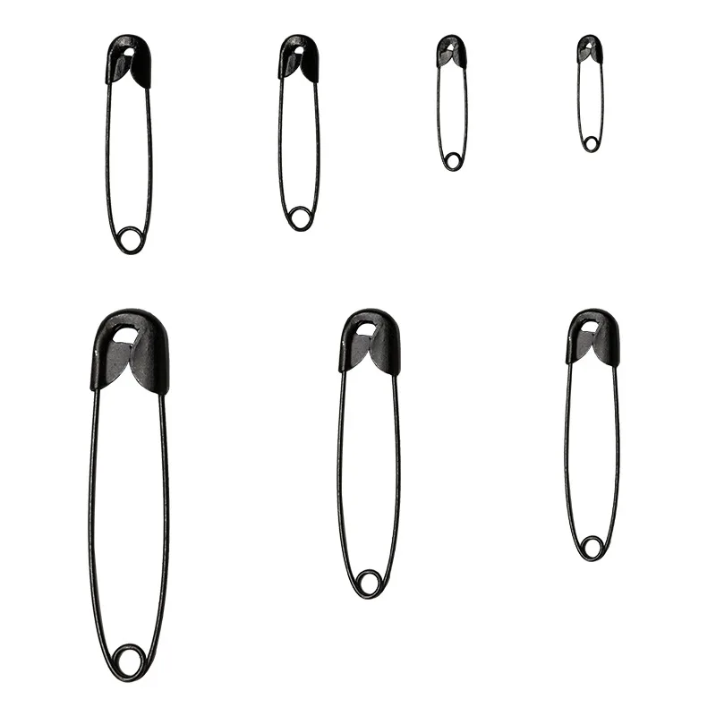 100PCS 18/22/27/55MM Safety Pins Assorted Size Large Safety Pins and Small Safety Pins for Clothes Sewing