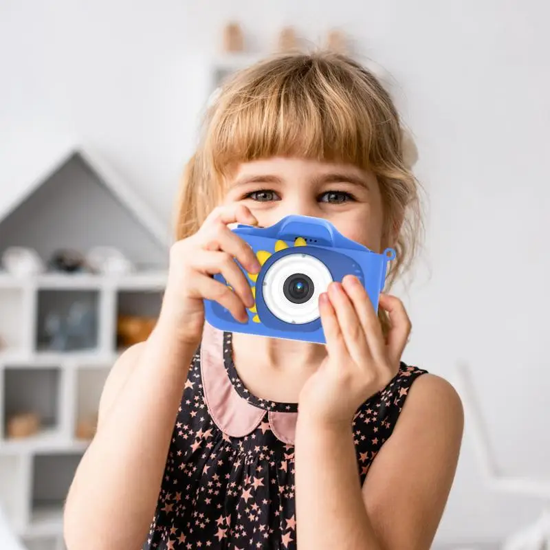 Kids Camera For Toddler Hd Digital Video Cameras 4800W Christmas Birthday Gifts Selfie Digital Video Camera For Age 3-12