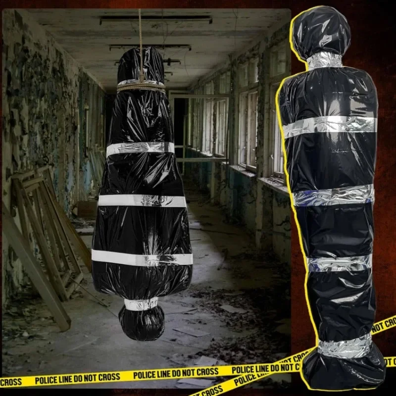 1-5PCS  Fake Body Prop Halloween Horror Human Dummy Haunted House Graveyard Scene Decor for Outdoor Yard Party Holiday Display