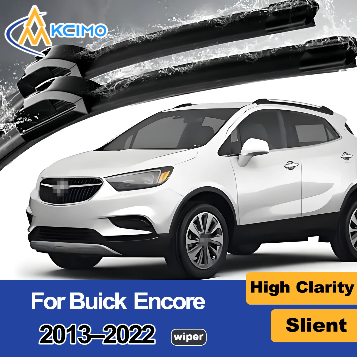 

2PCS New Front Windshield Wiper Blade for Buick Encore 2013-2022 Front Windshield Auto Wipers Blade Accessories 2022 2021 2020