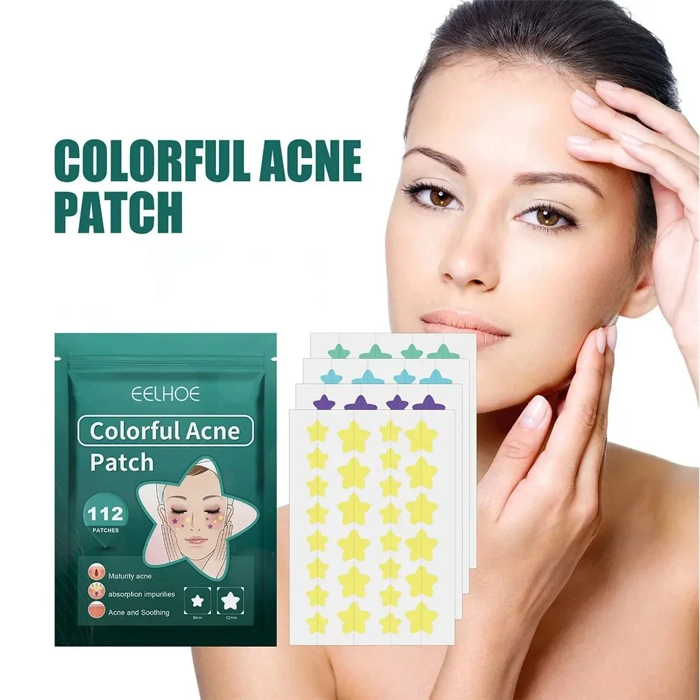 1/2/3 Box Star Acne Patches Invisible Pimple Cover Face Oil Control Spot Treatment Cute Sticker for Covering Zits and Blemishes