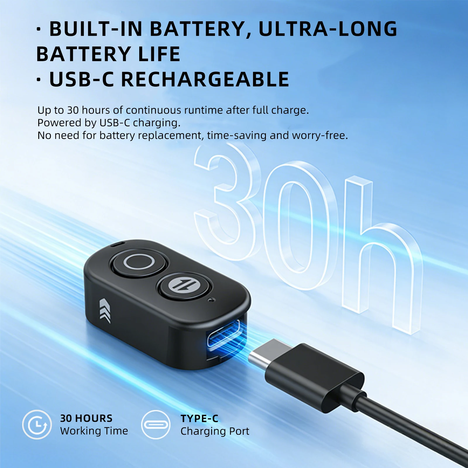 VRIG 360 ° Kugelkopf Magnetischer Selfie-Stick Stativ für Insta360 Ace Pro 2/ Ace Pro/ X5 Bluetooth-Kamera Stativ für Vlog Live-Video – Detail 5