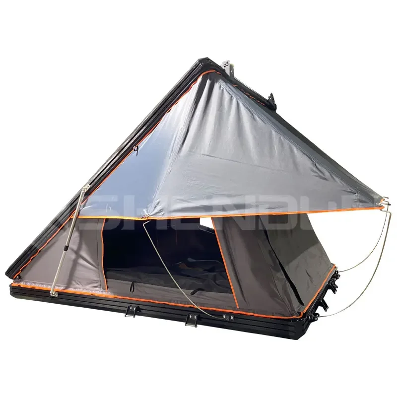 

4x4 Aluminum Hardshell Rooftop Car Tent Rtt Top With Crossbars For Camping