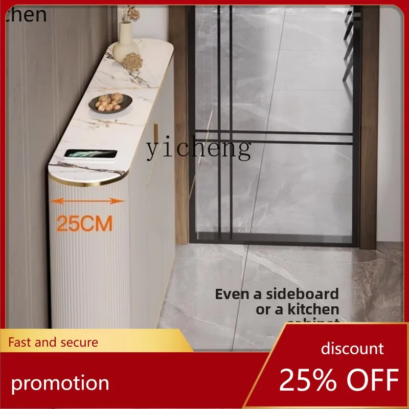 

ZML обеденный боковой шкаф, современный простой, легкий, роскошный чайный шкаф, каменная плита, гостиная, кухня, хранение, ультратонкий вход