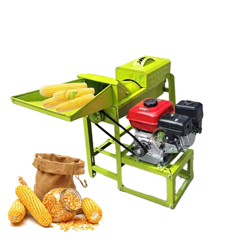 

CHANGTIAN Industrial Corn Sheller Thresher Machine 1000Kg/Hour Capacity With Engine And Motor Core Components