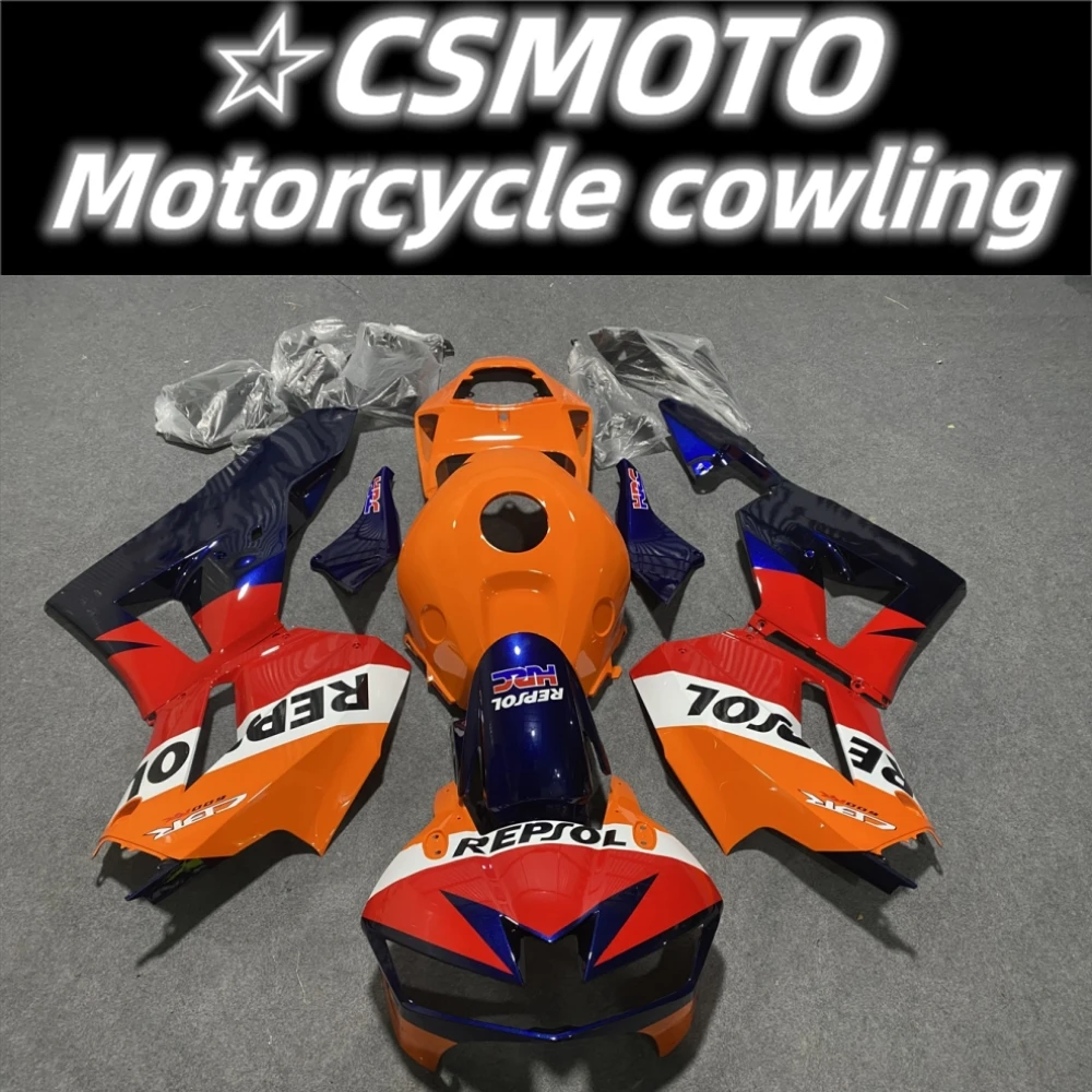 The new ABS fairing fits the motorcycle Honda CBR600RR 2013 2014 2015 2016 2017 2018 2019 2020 2021 body set in orange red