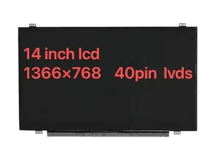 

14-inch Laptop LCD Screen Universal for HB140WX1-300 HB140WX1-400 500 600 B140XTN02.3 B140XW03 LP140WH2 TLA2 N140BGE-L32 40pin