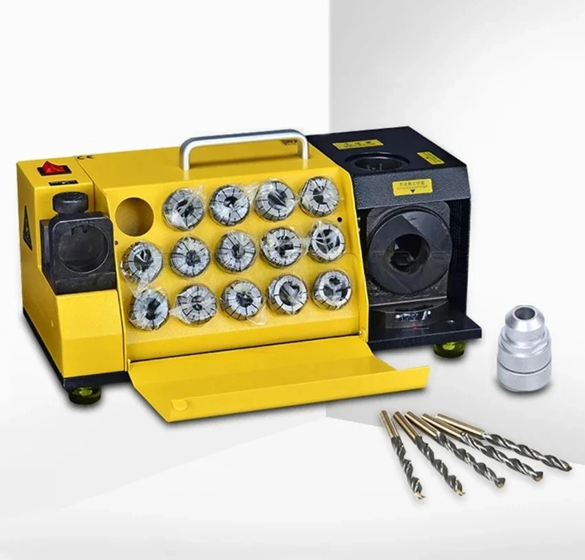 MR-13A Drill Bit Tools 180W Angle Grinder Sharpener Tool Portable CBN/SDC Disc Grinding Machine 3-13mm Electric Power Sharpening