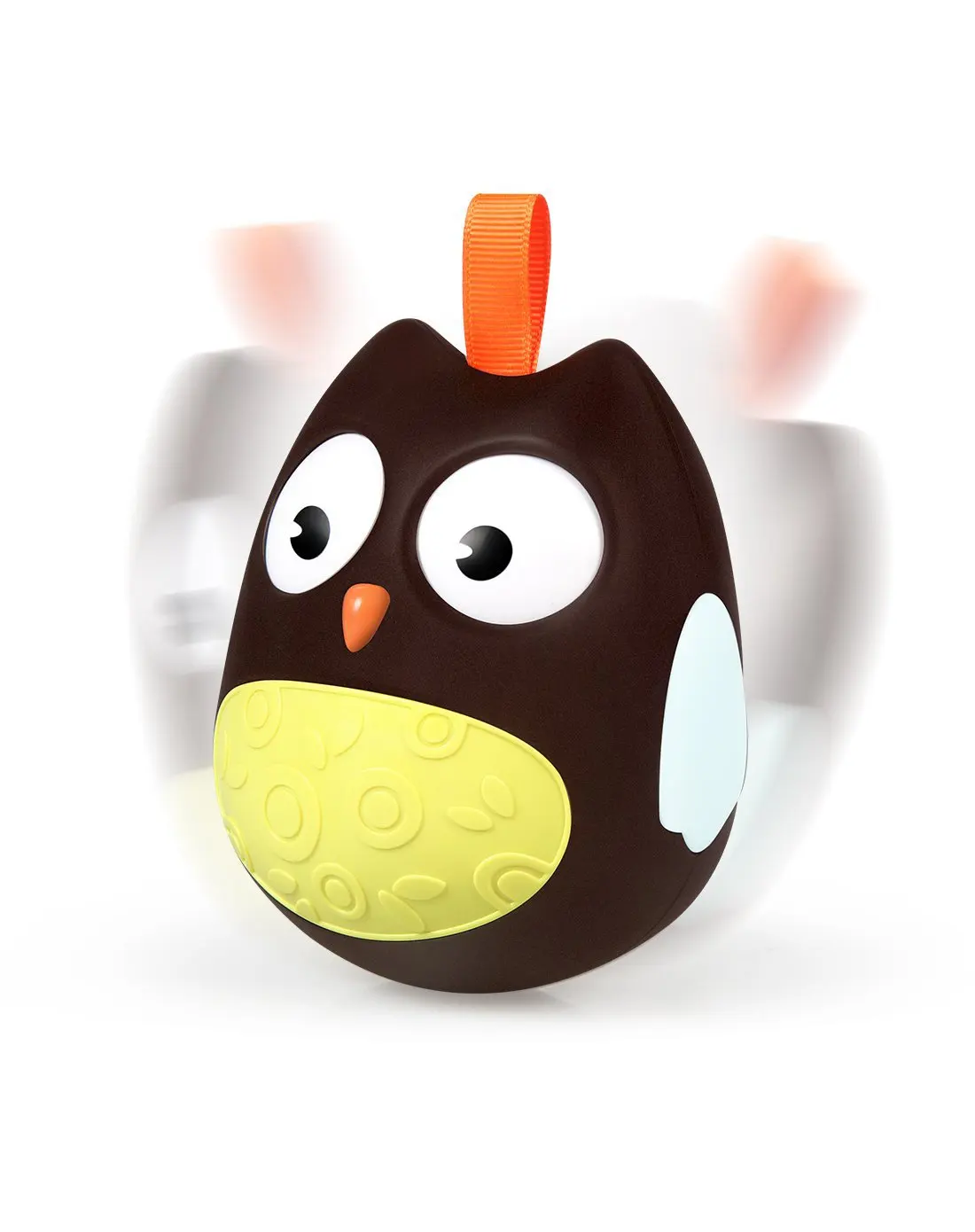 Cute Baby Toys Nodding Moving Eyes Owl Doll Baby Rattles Gifts Baby Roly Poly Tumbler Toy With Bell Toys For Children