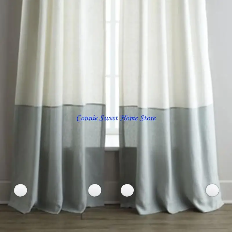 LXAF Buckle Drapery Shower Curtain Weights Fit for Tablecloth Shower Balcony