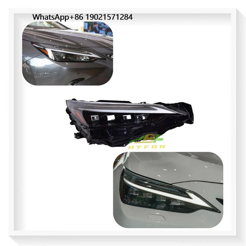 For Lexus NX200 2022-2024 Upgrade High Quality Four-eye NX350H High Fit matrix Full LED Headlight Plug and Play